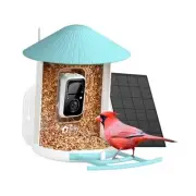 by Birdfy Smart Bird Feeder with Camera, Bird Watching Camera, Auto Blue