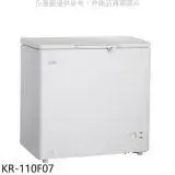 在飛比找遠傳friDay購物優惠-歌林【KR-110F07】100L冰櫃白色冷凍櫃