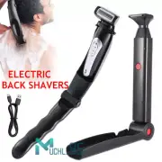 Men Electric Back Razor Shaver Full Body Leg Hair Removal Trimmer Long Handle