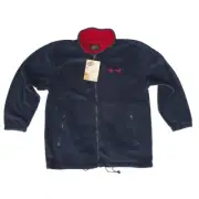 Chamonix Fleece Jacket Men Navy Red