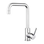 2 Patterns Swivel Kitchen Mixer Tap Sink Chrome Vanity Basin Faucet Brass