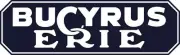 Bucyrus Erie Shovels & Equipment NEW Sign: 28" Wide Diecut Style - USA Steel