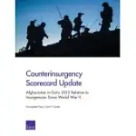 COUNTERINSURGENCY SCORECARD UPDATE: AFGHANISTAN IN EARLY 2015 RELATIVE TO INSURGENCIES SINCE WORLD WAR II