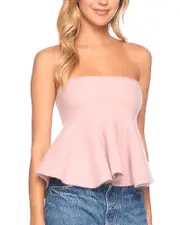 Susana Monaco Flared Tube Top
