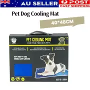 40cm x 48cm Pet Dog Cooling Mat Gel Puppy Summer Bed Self Cooling Pad Resistant