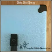 Baby Blue Bronco/Levant pattern tolex ~18" WIDTH (per yd)