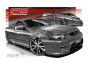FPV UTES BF BF TORNADO EGO TWIST A2 FRAMED PRINT (FV265T)
