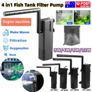300-1000L/H Fish Tank Aquarium Filter Internal Submersible Pond Aqua Water Pump