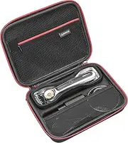 RLSOCO Carrying Case Compatible with Gillette Labs Heated Razor-fits Razor Body, Charging Dock, and Smart Plug (Black)