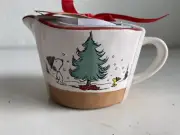 Set Of 4 Rae Dunn x Peanuts Snoopy Woodstock Christmas Holiday Measuring Cups