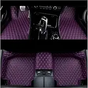 Car Mats Custom Car Floor Mats for Suzu&ki for Swift 2005-2015 2016 2017 2018 2019 2020 2021 Auto Carpets Foot Car Accessories(Purple,2014-2021)