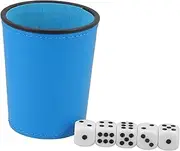 TOBBOMEY 1 Set Party Dice Cup Ktv Game Dice Shaking Container for Board Games Design and Easy to Clean for Family Gatherings and Bar Entertainment