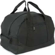 12" Mini Two Tone Duffle Bag Black