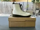 Dr. Martens Lace Up 1460Y Doc White Combat Boots Womens Size US 7
