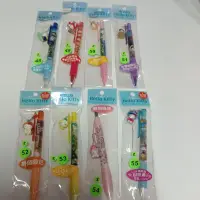 在飛比找蝦皮購物優惠-Hello Kitty日本自動鉛筆地區限定（Z大綠48~55