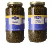 Del Destino Non-Pareil Capers 2 Glass Jars N.W. 2 lbs each