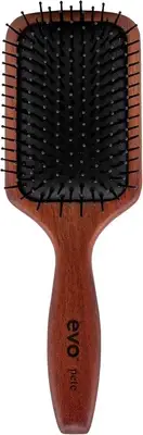 Evo Pete Ionic Paddle Brush - Professional Hair Styling Brush - Detangling, S...