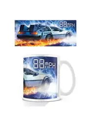 Back to the Future DeLorean 88 MPH Coffee Mug Cup