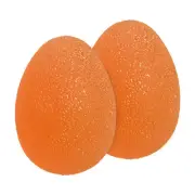 2 Pcs Hand Exercise Balls Squeeze Balls Stress Ball Orange