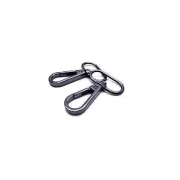 Swivel Lobster Clasp Push Gate Snap Hook Lobster Clasps Hooks 1 inch Gunmetal