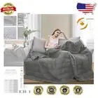 20 lbs King Size Weighted Blanket - Cooling Cotton for Stress Relief