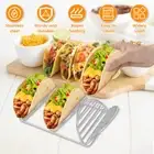 Parties Tray Heart Tortillas Chicken Holders Plate Mexican Grilling Tacos RNAU