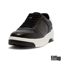 在飛比找momo購物網優惠-【FitFlop】全新 RALLY EVO 皮革休閒鞋-女(
