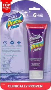 Enzymatic Plaque Tartar Dental Gel 71ml Dog Breath Freshener Brighten Teeth