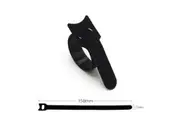Dark Player 150mm Velcro Straps for Cable Management | Hook and Loop Cable Ties | Reusable Straps | Pack of 10
