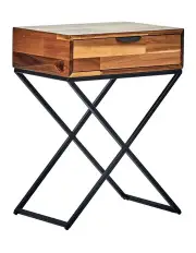 [Cooper & Co] Acacia 1 Drawer Side Table in Natural