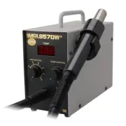 220V 580W 857DW+ Adjustable Hot Air Heat Gun SMD Soldering Rework Station