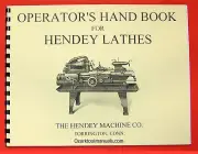 HENDEY OLD Metal Lathe Operator's Owner's Hand Book Manual 0360