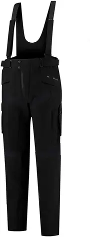 Rusty Stitches Kane, textile pants waterproof , color: Black , size: XXL