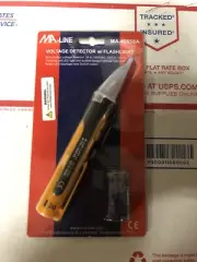 MA Line Voltage Detector W/ Flashlight
