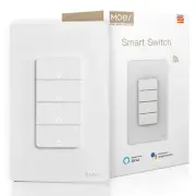 MOES WiFi 1/2/3/4 Gang Smart Light Switch Alexa Google APP Remote Control Timer