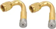 Tire Valve Stem Extenders 45 Degree Angle and Easy to Install for Bikes Rvs