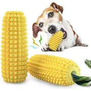 1Piece Dog Chew Toys Puppy Sounding Interactive Corn Molar Cleaning Toys for Aggressive Chewing Dog Toys