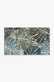 90' x 150' | Machine Washable Runner Rug | Kid & Pet Friendly | Indoor Rug | Monstera Jade Rug | Ruggable