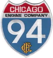 CHICAGO FIRE DEPARTMENT HOUSE PATCH: Engine 94, Interstate 94