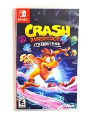 Crash Bandicoot 4 It's About Time - Nintendo Switch - Case Only/No Game