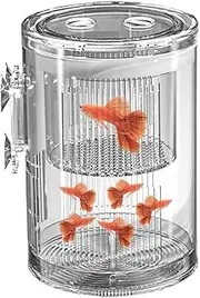 Fish Breeder Box for Aquarium - Hatching Box for Fish Tank | Suction Cup Hatchery Incubator for Killifish Guppy Betta Shrimp Isolation Observation