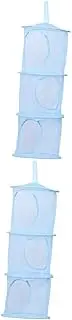 Alipis 2pcs Hanging Plush Plushes Plush Animals Plush Toy Animals Stuffed Animals Stuffed Sloth Plush Toy Clothes Organizer Bag Storage Hammock