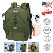 Karryall Medium Fishing Tackle Backpack - Water-Resistant Outdoor Gear Storage
