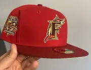 New Era 59fifty Miami / Florida Marlins x New Era sz 7 1/2