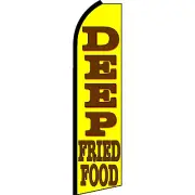 Deep Fried Food 30" x 138" Swooper Flag