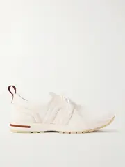[Loro Piana] Loro Piana - 360 Lp Flexy Walk Leather Sneakers - White - IT38 IT 38 White