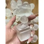 🕊小月の晶靈室🕊 史努比透石膏擺件 SNOOPY SELENITE ORNAMENT 獨家訂製款