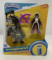 NEW Imaginext DC Super Friends Batman & Huntress