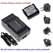 Battery or charger for CGR-DUO6 CGA-DU06 PANASONIC VDR-D250 mini DV Camcorder