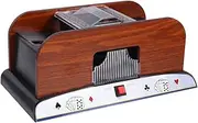 HEALSOPTHY 1pc Electric Automatic Poker Card Tool for Bridge Poker Sized Games No Battery Required for Board Game Supplies Effortless Card Shuffling for Competitions
